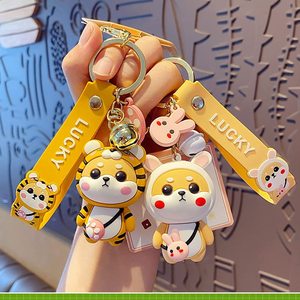 Vente en gros Pvc Caoutchouc 3d Anime Cartoon Porte-clés Caoutchouc Dragons <span class=keywords><strong>Ball</strong></span> Porte-clés - Product Image 4