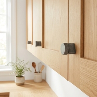 Bouton de meuble OEM Runwin en alliage de zinc et étain antique, installation facile pour cuisine, placard, commode, chambre, salle de bain