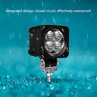 Pack en gros de mini projecteurs de travail LED super légers de 66 mm avec câble RVV 12V-24V