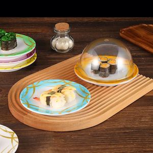 Platos de Sushi de Melamina Ecológicos con Logotipo Personalizado, Vajilla Japonesa Irrompible, Plato para Servir Estilo Japandi - Product Image 3