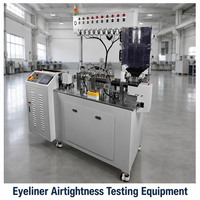 Machine de test d'étanchéité automatique pour eye-liner cosmétique Gentech, capacité de 60-120 tubes/min, puissance de 1,5 kW, 220 V, métal et plastique