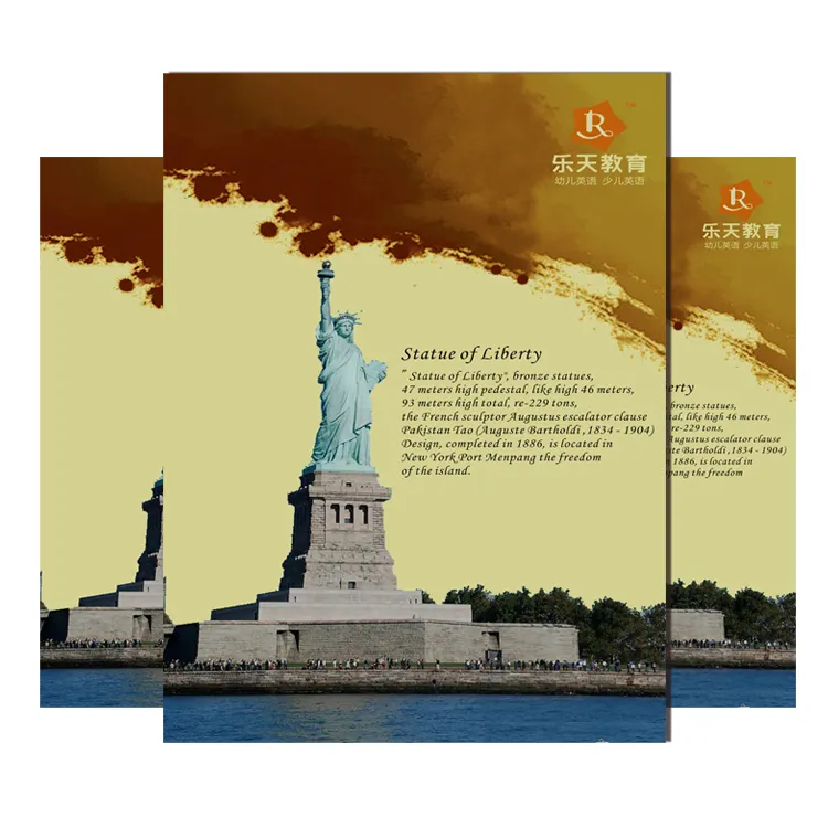 Özel parlak afiş promosyon Poster baskı tam renkli ofset baskı özel boyut kabul edilen kağıt ve karton CN;GUA Hb7d