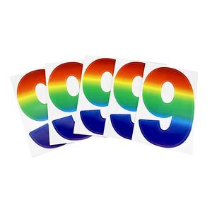 Autocollant personnalisé petit sac de <span class=keywords><strong>vin</strong></span> maison porte enfants alphabet plaques d'immatriculation autocollants en vinyle royaume-uni - Product Image 5