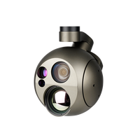 Caméra Gimbal VIEWPRO A30TR 50M à Triple Capteur EO IR avec Télémètre Laser 5000M et Suivi Automatique par IA pour Drones