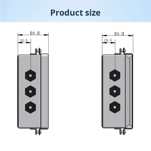 Báscula Transcell Americana T831-AJ, Nuevo Modelo, Puede Reemplazar a la TI-1500VC, Acero Inoxidable, Precisión del 0.02%, 220V - Product Image 4