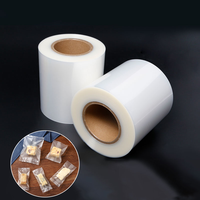 Sacs et rouleaux d'emballage alimentaire en film transparent OPP de qualité alimentaire, sur mesure, thermoscellables, pour bonbons, en-cas, aliments et biscuits de boulangerie