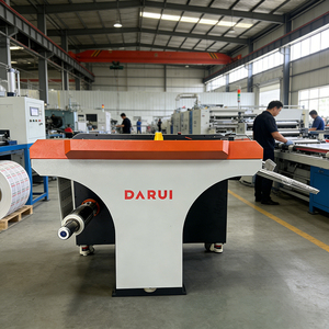 Автоматический высокоскоростной листорез DARUI Q3 (520 мм) для резки рулонных материалов в листы с функцией быстрой смены плашек для точной резки листов - Product Image 1