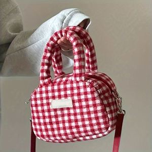 Bolso de hombro de felpa dulce para Navidad, estilo bandolera, de un solo hombro, para mujer, a la moda - Product Image 4