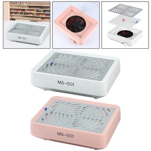 40W Nail Vacuum Dust Collector EU Adapter Manicure Machine Easy Clean Filter Reusable Good Heat Dissipation Comfortable Cleaner - Product Image 5