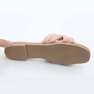 Sandalias deslizantes de diseñador para mujer, zapatillas cuadradas con punta abierta trenzada y Espalda descubierta, zapatos planos de verano - Product Image 6
