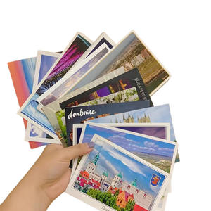 Kartu pos foto kustom cetak massal 300GSM gaya Modern kartu ucapan pribadi untuk hadiah - Product Image 4