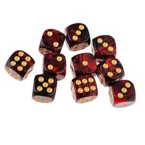D6 прочные акриловые кубики для настольных игр - Product Image 6