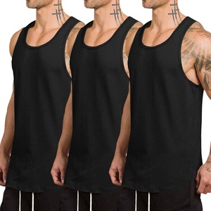 Lot de 3 débardeurs de sport pour homme, décontractés, à séchage rapide, anti-UV, respirants, pour la musculation, le fitness et la gym - Product Image 4