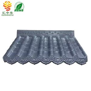 Teja <span class=keywords><strong>de</strong></span> Techo <span class=keywords><strong>de</strong></span> PVC ASA <span class=keywords><strong>de</strong></span> Diseño Tradicional, Teja Integrada para Pared, Tejas <span class=keywords><strong>de</strong></span> Resina Sintética ASA para Patio <span class=keywords><strong>de</strong></span> Parque - Product Image 1
