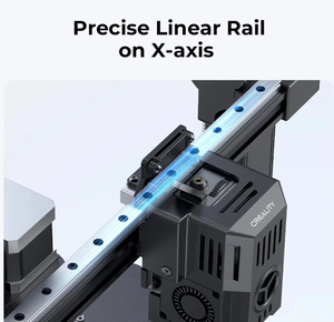 Vente Flash Imprimante 3D Industrielle <span class=keywords><strong>Ender</strong></span>-<span class=keywords><strong>3</strong></span> V3 KE Kit Nouveaux Moteurs Doubles Axe Y Extrudeuse Fiable Anti-Bouchage Entretien Facile Prise en Charge PLA - Product Image 4