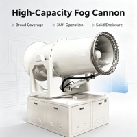 Canon à brouillard monté sur camion de pointe pour l'irrigation agricole avec système d'économie d'eau efficace pour l'agriculture