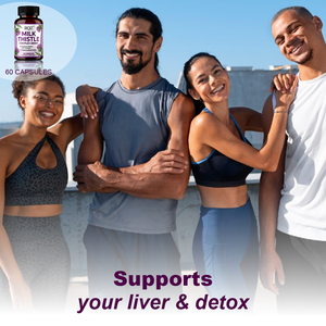 مكمل غذائي من شوك الحليب 380 ملغ لدعم وظائف الكبد وإزالة السموم للبالغين، 60 كبسولة/زجاجة، توريد بالجملة من المصنع - Product Image 6