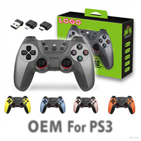 FANTECH 029 Gamepad LOGO kustom 2.4GHz joystick Game nirkabel pengendali Manette pengendali Game untuk ponsel PC Android PS3