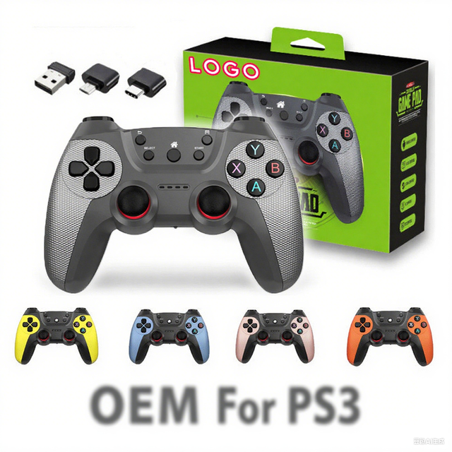FANTECH 029 Customized LOGO Gamepad 2.4GHz Wireless Joysticks Game Controllers Manette Game Controller for PC Phone Android PS3