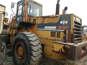 Cargadora de Ruedas Komatsu WA400 Usada, de Segunda Mano, Original de Japón, Máquina de Construcción de Uso Pesado en Venta - Product Image 2