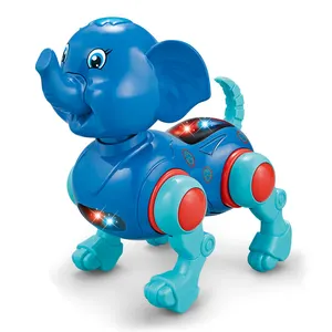 Toys wholesale china battery operated elephant toys for kids with light sound