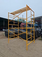 Échafaudage modulaire de façade de conception européenne, testé pour la sécurité