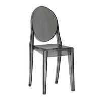 Vente en gros location de chaise d'hôtel fantôme en acrylique transparent plastique cristal victorien pour banquet pour événements