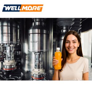 Công nghiệp kích thước trung bình làm nước trái cây điền máy sản xuất dây chuyền đóng gói cho xoài táo dưa hấu nước ép trái cây - Product Image 5