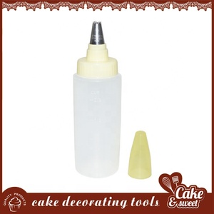 Bán Hot Nhựa Giáng Sinh Bánh Bếp Baking Mẹo Piping Trang Trí Hình Dạng Dài Icing Tráng Miệng Bóp Chai - Product Image 5
