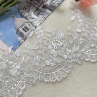 2023 usine directe Premium personnalisation maille dentelle garniture nouvelle dentelle garniture dentelle bordure broderie