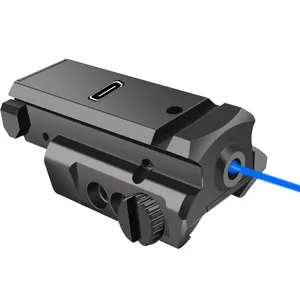 Venda quente Carregamento USB Caça Laser JG10 Red Dot Laser Mira para montagem de 20mm
