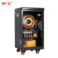 Regulador Automático de Voltaje Monofásico TND-15KVA de Cobre, 150V-220V CA, Interfaz de Pantalla Táctil, Certificado CE, Alta Eficiencia