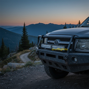 Nouvelle barre lumineuse LED laser tout-terrain <span class=keywords><strong>super</strong></span> brillante de 24 pouces 215W pour toit de voiture et camion, éclairage longue portée de 1110 mètres - Product Image 6