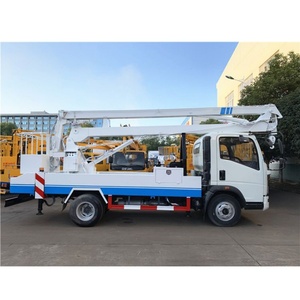 Camion plateforme élévatrice à bras articulé Sinotruk HOWO 18,5 m pour travaux en hauteur - Product Image 4