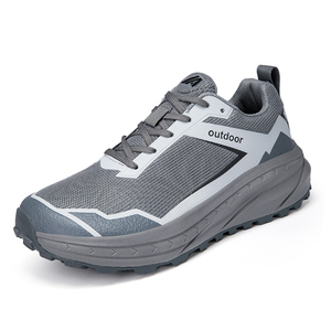 Zapatillas de Trail Running Ligeras para Hombre 2026 US 13 14 EUR 47 48, Parte Superior de Malla Transpirable, Amortiguadas, Antideslizantes, Ajuste Ancho, para Exteriores - Product Image 1