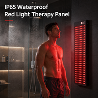 Panneau de luminothérapie rouge étanche IP65 pour usage commercial, soulagement de la douleur, récupération musculaire, appareil de thérapie infrarouge, températures jusqu'à 90 degrés. ° C