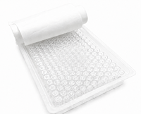 Flacon en verre stérile de 2 ml, flacon en borosilicate transparent ambré pour l'industrie pharmaceutique