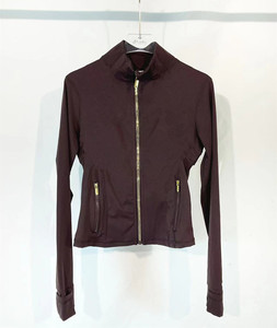 Chaqueta Corta de Moda con Mangas Largas, Blusa de Nailon y Spandex con Cierre, de Secado Rápido para Mujer - Product Image 4