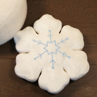 Nouvel Oreiller Lavé en Coton PP Grand Format, Formes Spéciales Naturelles (Feuille d'Érable, Flocon de Neige, Papillon, Pomme), Effet Nacré, en Peluche Courte, ODM 2026