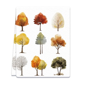 Floral Kitchen <b>Towel</b> 45x66cm <b>Microfiber</b> Dishcloth For Home Decor - Product Image 2