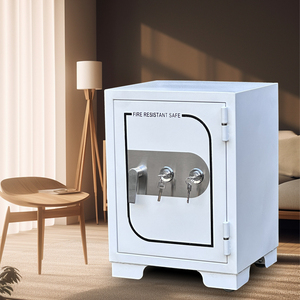 Weierxin nhà máy ban đầu Home & văn phòng tiền gửi an toàn hộp thép không gỉ Bảng điều chỉnh thép rắn với phím <span class=keywords><strong>k</strong></span>ép khóa chống cháy an toàn - Product Image 2