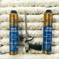 MU CHAO A01 750ml Mousse d'étanchéité PU haute dureté, résistante aux hautes températures, expansive, pour isolation de portes et fenêtres