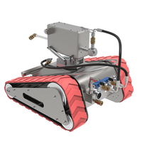 Robot de nettoyage de réservoirs électrique RJ-BOT S6, nettoyeur haute pression à eau froide, double tension, pour conteneurs métalliques/bouteilles 1