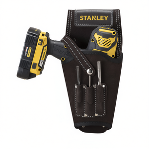 Estuche de cuero Stanley para taladro con bolsillos para herramientas, para taladros inalámbricos y brocas - Product Image 2