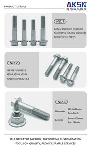 M5-M60 tùy chỉnh bu lông mặt bích lục giác dựa trên bản vẽ và mẫu - Product Image 5