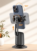 Soporte de Transmisión en Vivo para Teléfono Móvil y Escritorio PYJ P05 con Seguimiento de IA, Rotación Automática de 360 Grados, Seguimiento Facial y Control por Gestos