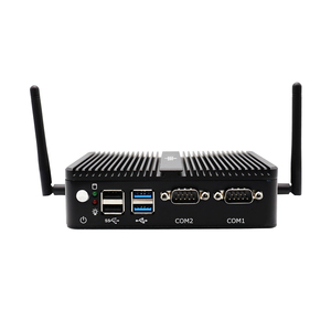 Eglobal คอมพิวเตอร์ขนาดเล็กราคาถูก I-ntel Celeron J4125 2COM 4USB <span class=keywords><strong>32GB</strong></span> DDR4 1TB SSD HD HD VGA Dual Display Display fanless IOT Industrial Computer BOX - Product Image 1
