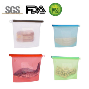 Sacs alimentaires en silicone en gros d'usine, écologiques et réutilisables - Product Image 2