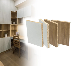 Mật độ cao sản xuất đồ nội thất chống ẩm melamine phải đối mặt với ván dăm - Product Image 6