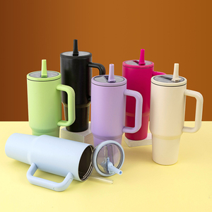 Nouvelle version, gobelet de voyage <span class=keywords><strong>isotherme</strong></span> sous vide imperméable, 40 OZ, double paroi, acier inoxydable 304, <span class=keywords><strong>mug</strong></span> à café en stock - Product Image 2